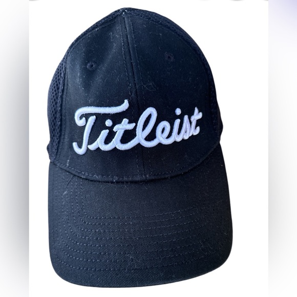 New Era Other - Titleist Pro 1 FJ FootJoy Fitted Size Medium-Large New Era Hat Cap Black